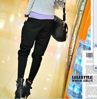 New Korea Womens Fashion Slim Feet Pants Trousers  