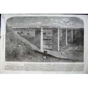   Viaduct Melbourne Ballarat Railway Train 1862: Home & Kitchen
