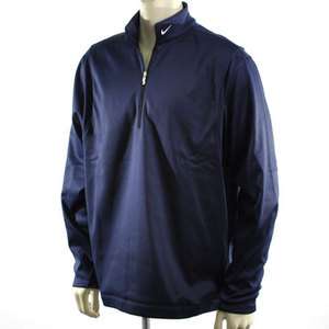 New NIKE GOLF $60 Mens Therma Fit Half Zip Pullover Jacket NWT Navy 