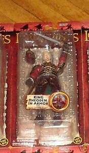 LOTR LORD OF THE RINGS TTT KING THEODEN IN ARMOR MOC  