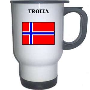  Norway   TROLLA White Stainless Steel Mug Everything 