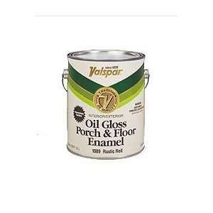  Valspar 1 Gallon Clear Base Porch & Floor Oil Enamel Paint 