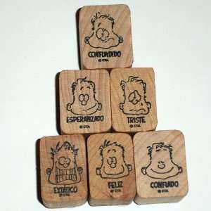  Mood Dude Stamps, Spanish: Arts, Crafts & Sewing