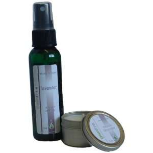   spray/mist bottle) and French Lavender Massage Candle (1 fl. Ounce