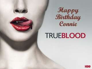 True Blood Edible Cake Image Topper Personalized  