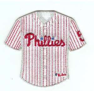 PHILADELPHIA PHILLIES HOME JERSEY AS A 4X4 PATCH NEW  