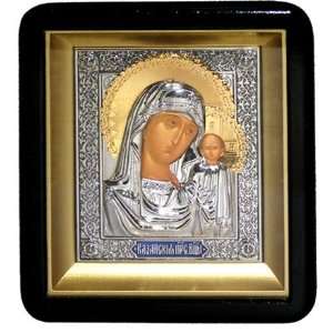  Virgin of Kazan, Christian Orthodox Icon 