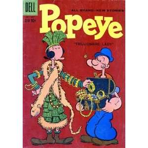  Popeye in Trillionaire Lady (Dell Comics 1959) Vol 1, No 