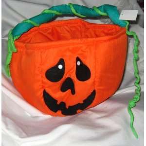   Jack O Lantern Plush Trick or Treat Bag for Halloween Toys & Games