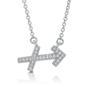   Zodiac Sagittarius Pendant Necklace   Womens Necklaces Jewelry