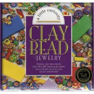  Clay Bead Jewelry Kit By Curiosity Kits Arts, Crafts 