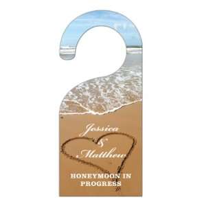  Honeymoon door hanger