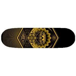  OBEY Peace Lotus Deck Skate Board Deck: Sports & Outdoors