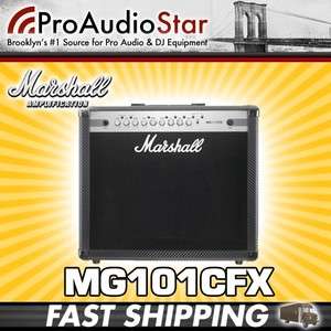 Marshall MG101CFX Carbon Fiber Guitar Combo Amp 12 100w MG101 CFX 