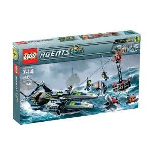  LEGO Agents Speedboat Rescue: Toys & Games