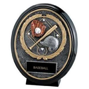  Baseball Trophies   Classic Black and Gold 3 D BASEBALL 