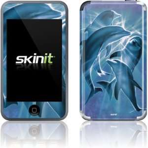  Gleaming Blue Dolphins skin for iPod Touch (1st Gen): MP3 