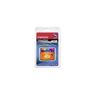  TRANSCEND, Transcend 4GB CompactFlash Card (133x) (Catalog 