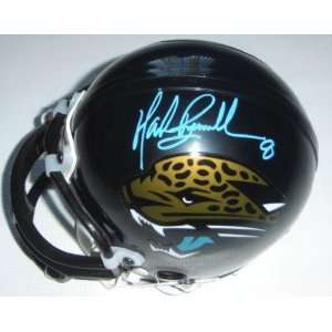   Mini Helmet   Teal )   Autographed NFL Mini Helmets 