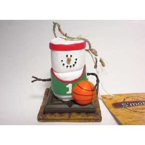  SMORES Basketball Player Christmas Ornament: Home 