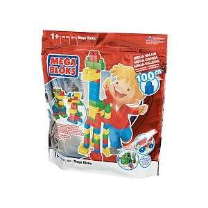  Mega Bloks Mega Value Block Set 100 Pieces Toys & Games