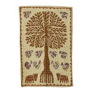  Unique Tree of Life Cotton Wall Hanging Tapestry: Home 