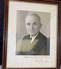 PRESIDENT HARRY TRUMAN THANK YOU LETTER AUTOPEN SIGNED  