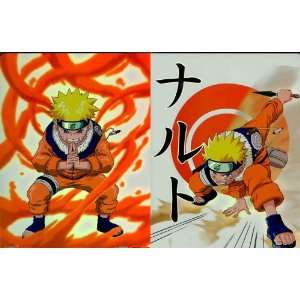   Naruto Trading Card Collectible Folder   Naruto Uzumaki: Toys & Games