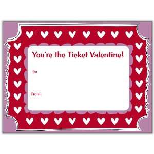  Youre The Ticket Valentine Cards: Home & Kitchen