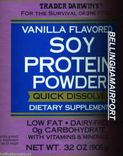 Trader Joes Vanilla Soy Protein Powder FASTSHIP WOW  