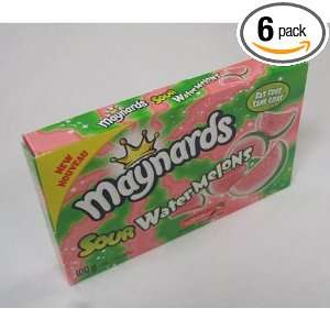 boxes of Maynards Sour Water Melons Candy, 100g Each Box. Made in 
