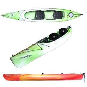  Perception Prodigy II 14.5 Tandem Kayak with Rudder Red 