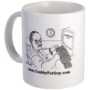 Crabby Fat Guy Ohio Mug by  