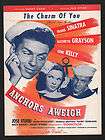 Frank Sinatra Signed Contract Anchors Aweigh 1945  