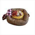 Dogzzzz Picnic Basket Dog Bed and Toys Set Medium (2