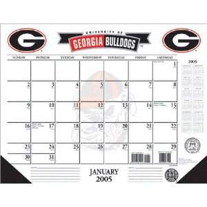  Georgia Bulldogs 2004 05 Academic Desk Calendar Sports 