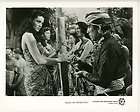 Photo~Anthony Quinn & Suzan Ball~East of Sumatra (1953) 1960s TV 