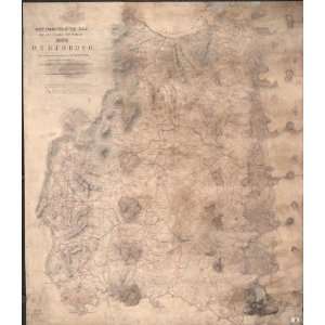  Civil War Map Map of Bedford Co. From surveys and 