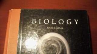 Biology Seventh Edition 7th Campbell Reece Educational Textbook 