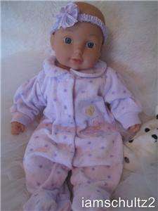   Lifelike CARTERS Vinyl Newborn Baby Doll For Reborn or Play  