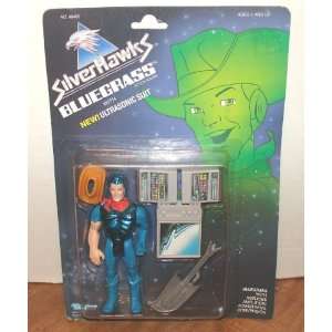   Silverhawks Blue Grass/ Bluegrass with Ultrasonic Suit Toys & Games