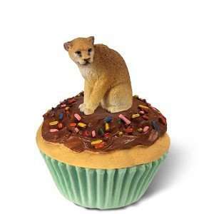  Cougar Cupcake Trinket Box