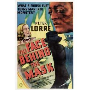  The Face Behind the Mask Movie Poster (27 x 40 Inches 