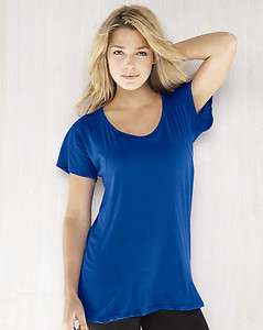   Melody Flowy T Shirt, Womens Top, 6 Colors, 5 Sizes (8801)  