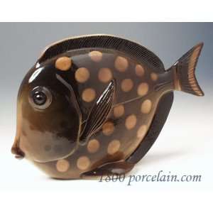  Lomonosov Porcelain Figurine Fish Medium 