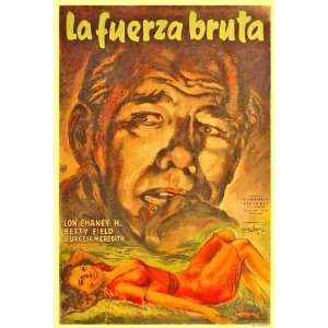  Men Poster Movie Argentine 27 x 40 Inches   69cm x 102cm Lon Chaney 