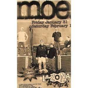  Moe Texas Original Texas Concert Handbill 2003