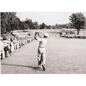  One Iron (Ben Hogan) Poster Print