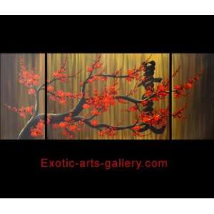 Abstract Art Plum Blossom Oil Painting Feng Shui Painting 425