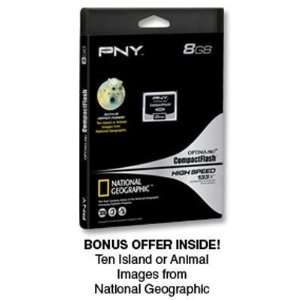  Pny Technologies 8gb Optima Pro High Speed Compactflash 